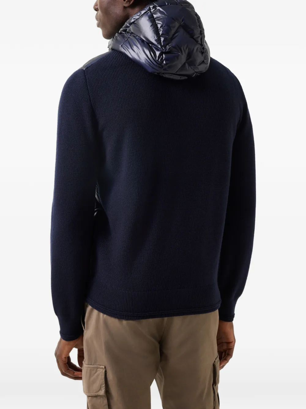 BOGNER Zisco hooded down jacket Blauw