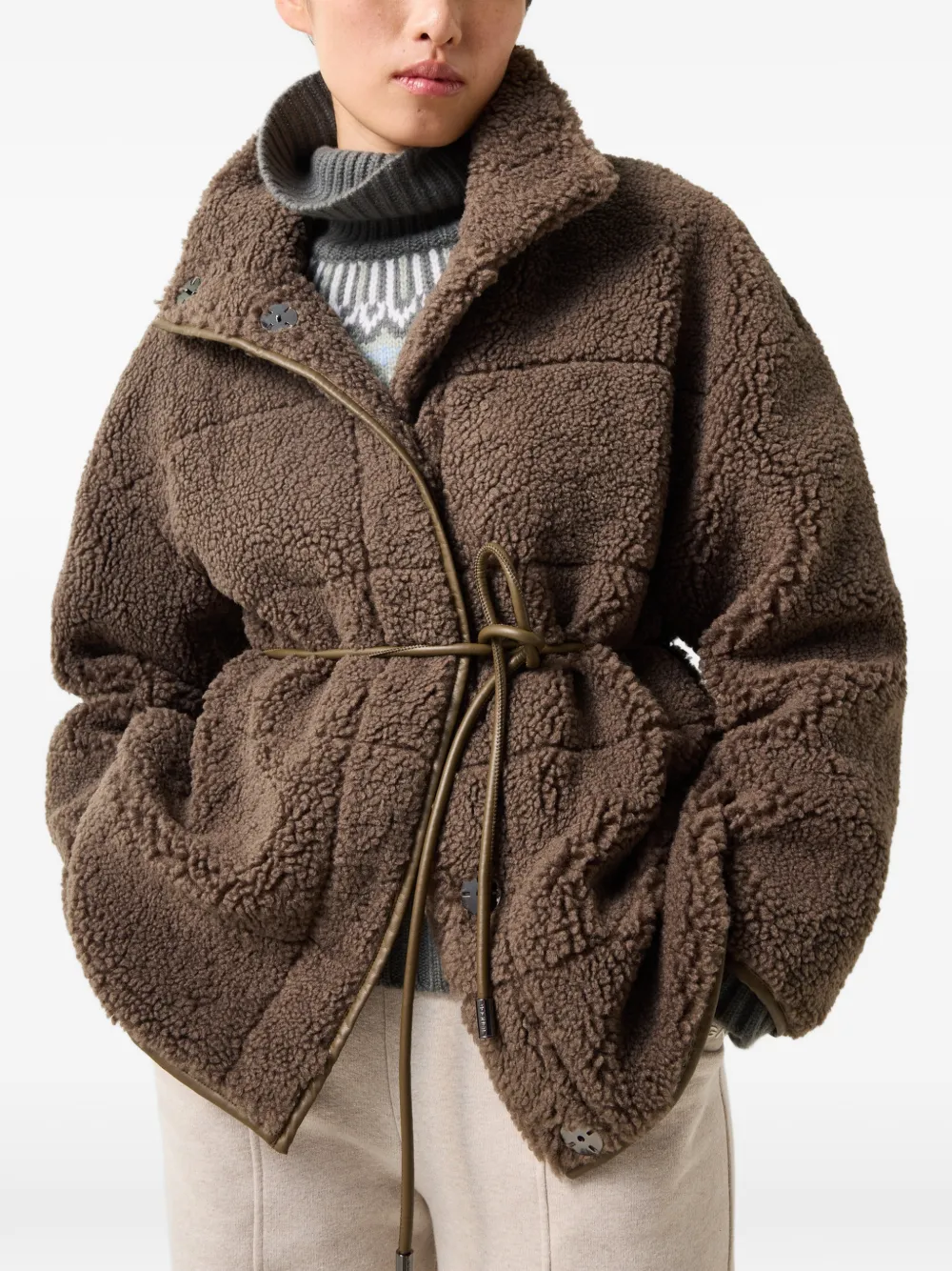 BOGNER Kimberly faux-teddy jacket Bruin