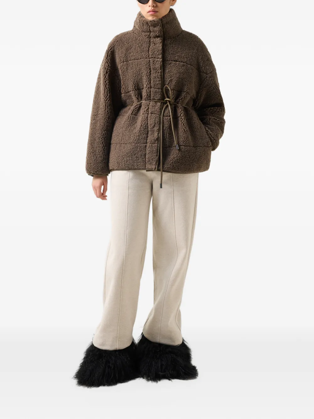 BOGNER Kimberly faux-teddy jacket Bruin