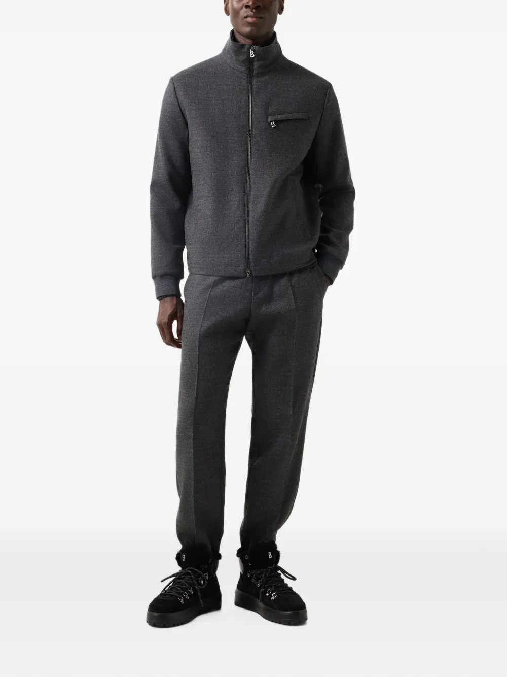 BOGNER Milan virgin wool jacket Grijs