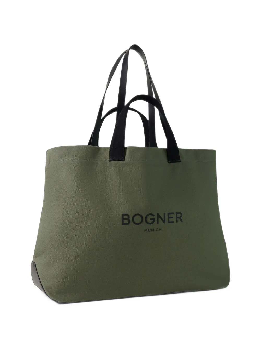 BOGNER Curio Ambre logo-print tote bag Groen