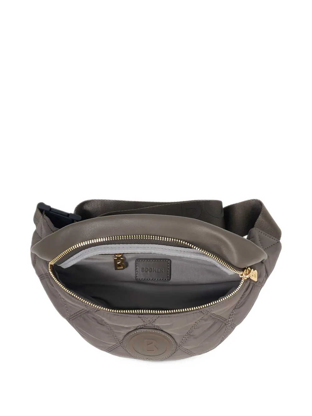 BOGNER Tirano Runa quilted belt bag Bruin