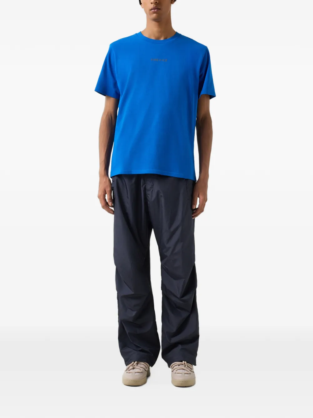 BOGNER FIRE+ICE Mick cotton T-shirt Blauw