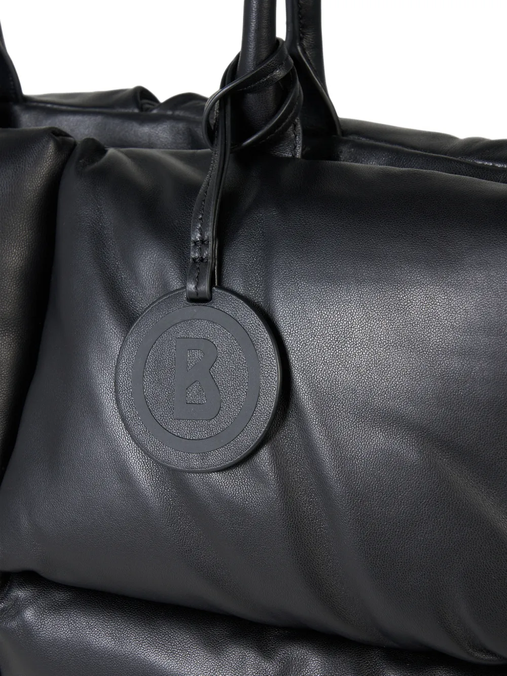 BOGNER Gletsch Origin Amelie padded-leather tote bag Zwart
