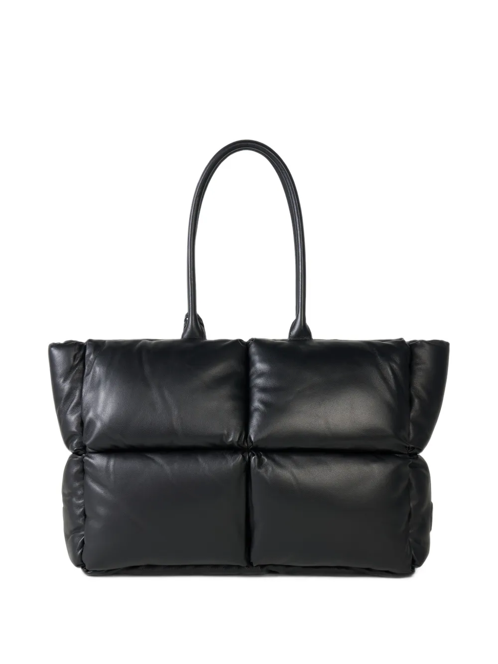 BOGNER Gletsch Origin Amelie padded-leather tote bag Zwart