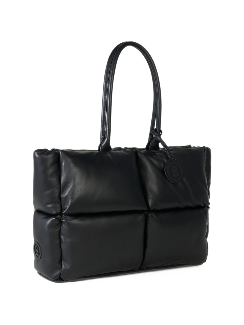 BOGNER Gletsch Origin Amelie padded-leather tote bag Zwart