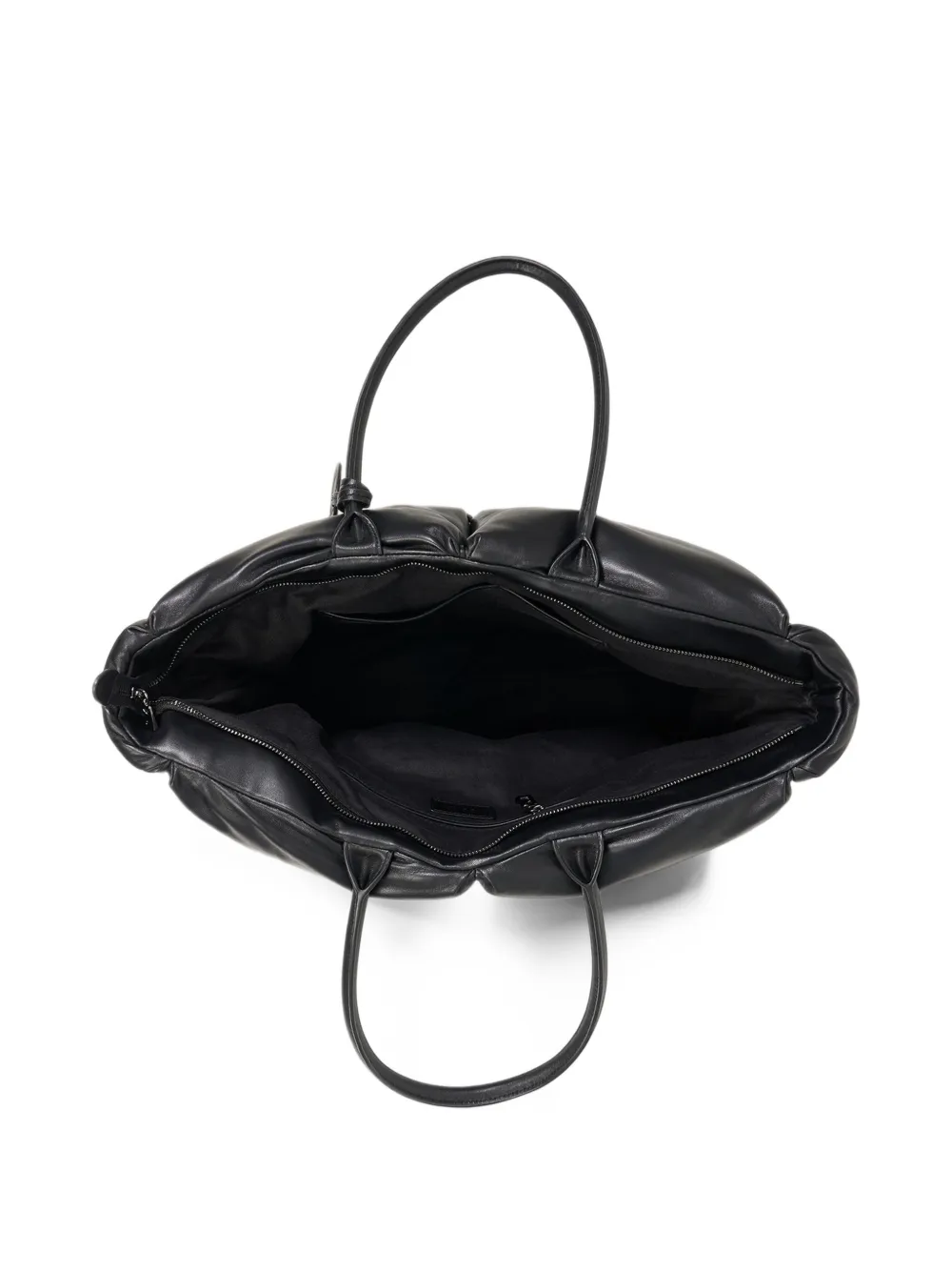 BOGNER Gletsch Origin Amelie padded-leather tote bag Zwart
