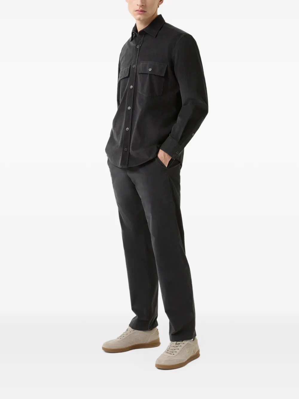 BOGNER Marcus corduroy trousers Grijs