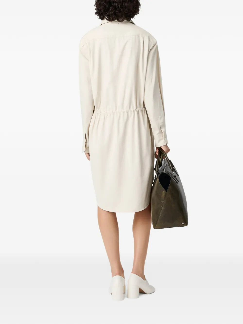 MM6 Maison Margiela Blousejurk met knopen Beige