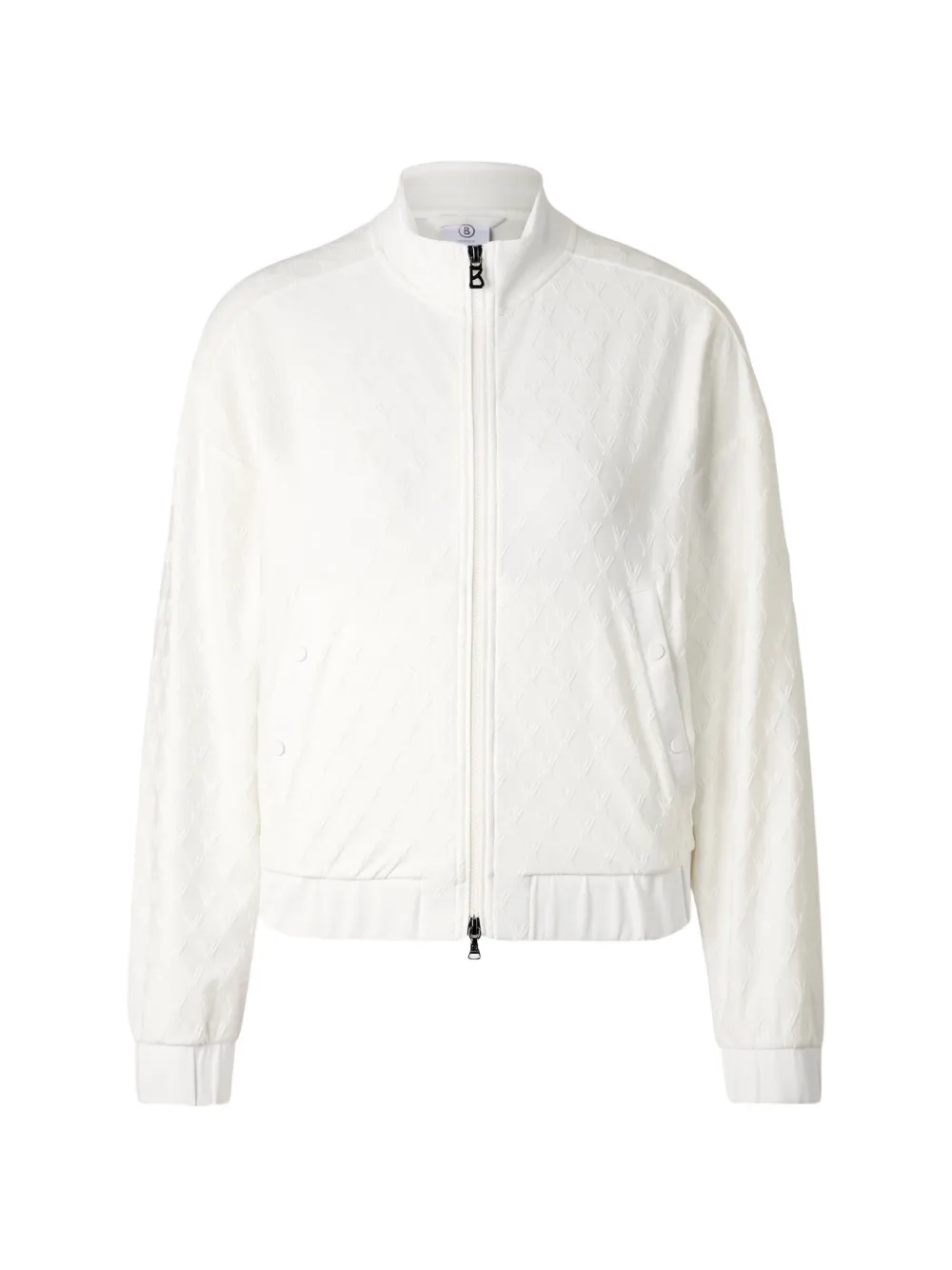 BOGNER Aylin jacquard-design jacket - Weiß