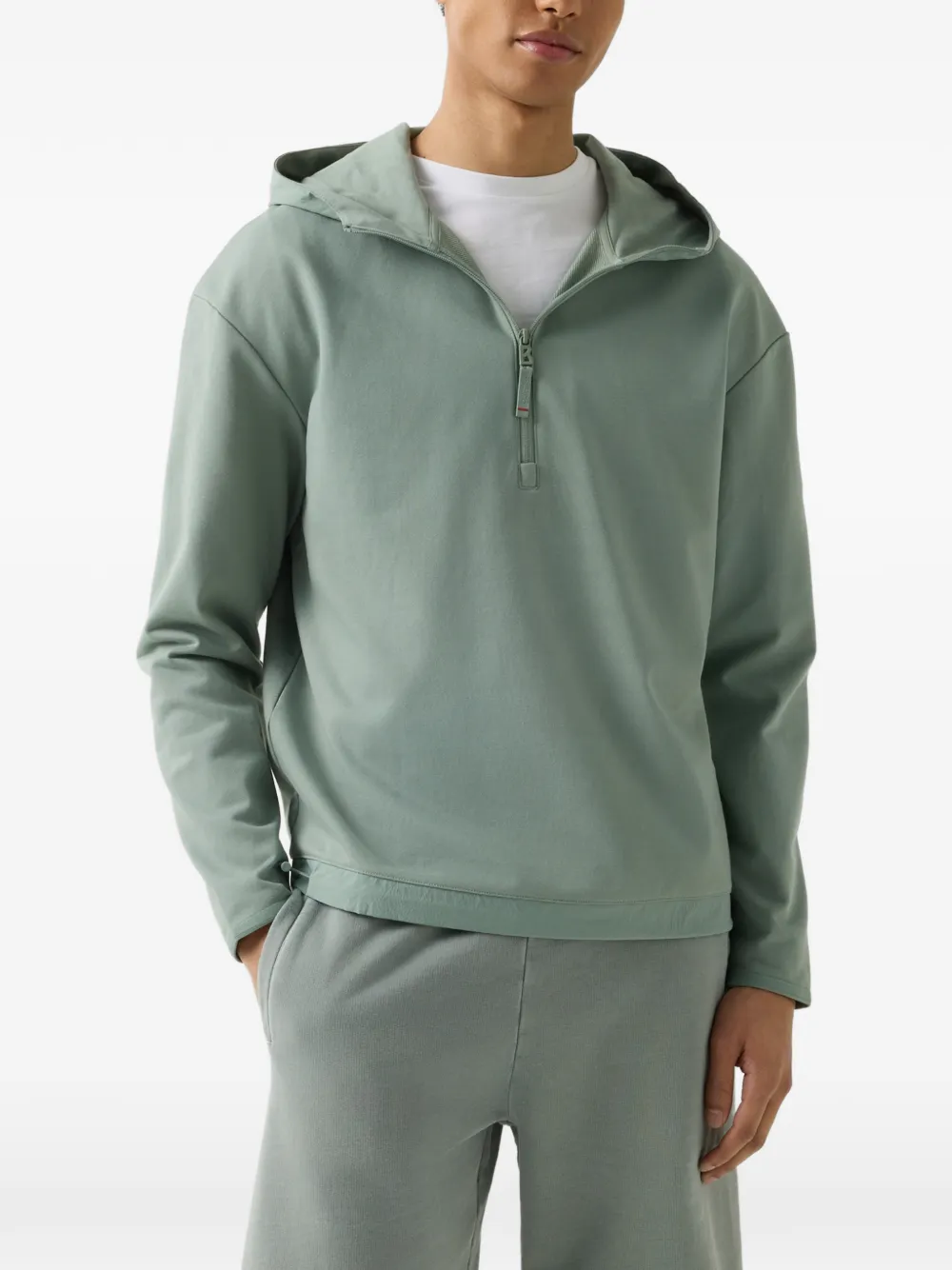 BOGNER FIRE+ICE David quarter-zip hoodie - Grün