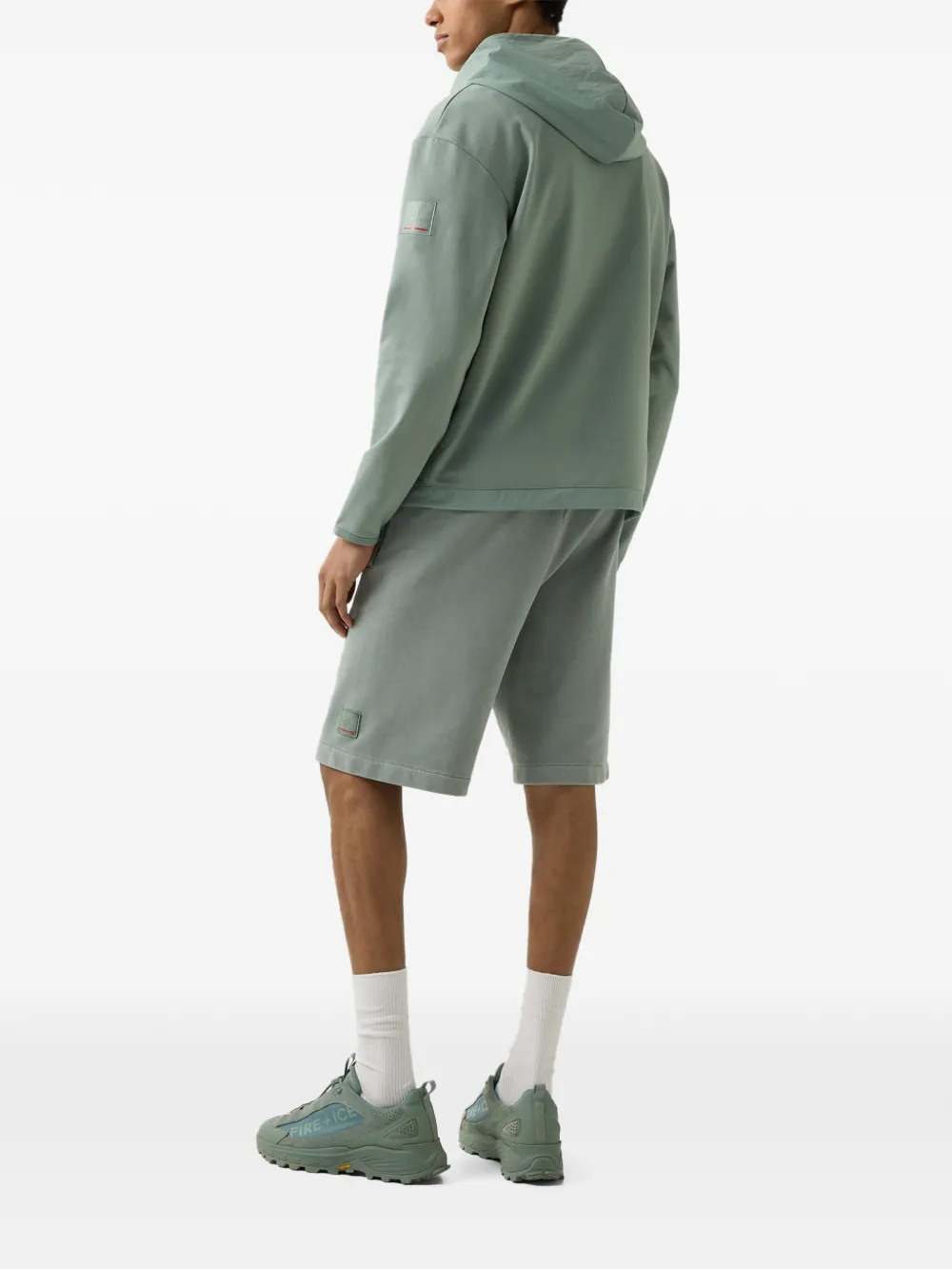BOGNER FIRE+ICE David quarter-zip hoodie Groen