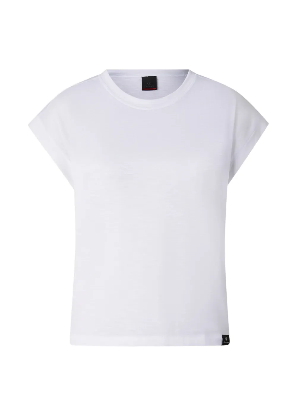 BOGNER FIRE+ICE x Ester Ledecka pleated cap-sleeve t-shirt Wit