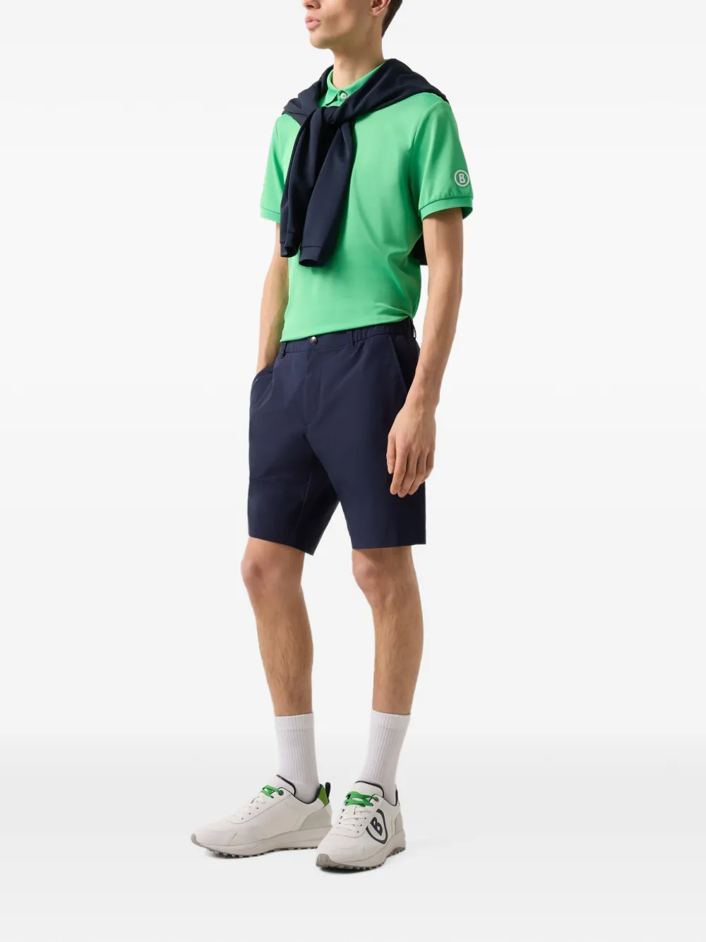 BOGNER Jeras water-repellent performance shorts Blauw