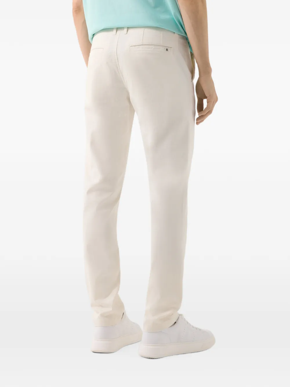 BOGNER Nik cotton chino trousers Wit