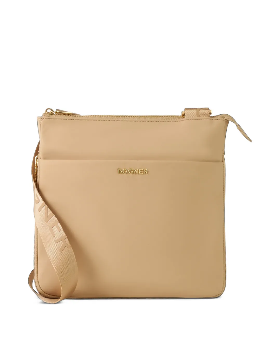 BOGNER Klosters Neve nylon shoulder bag Beige