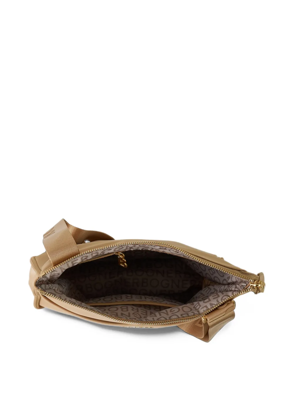 BOGNER Klosters Neve nylon shoulder bag Beige