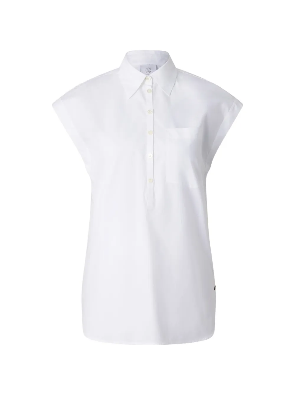 BOGNER Hunter cap-sleeve blouse Wit