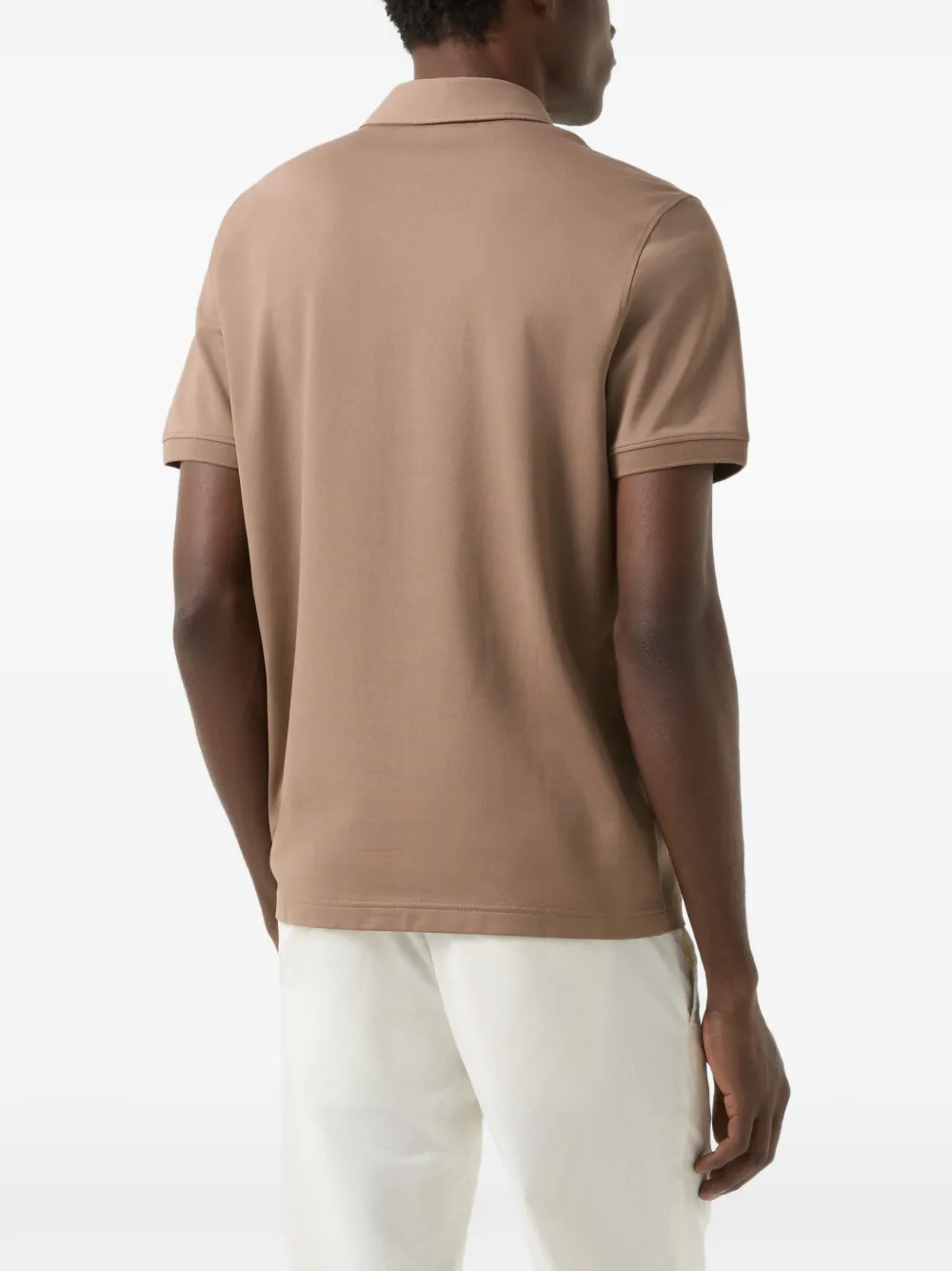 BOGNER Timo piqué polo shirt Bruin