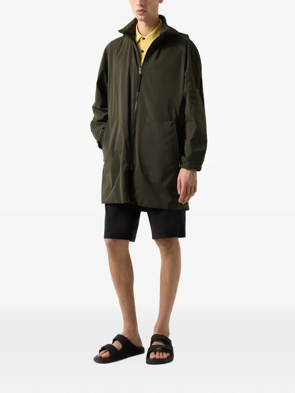 BOGNER Jalen hooded parka coat Groen