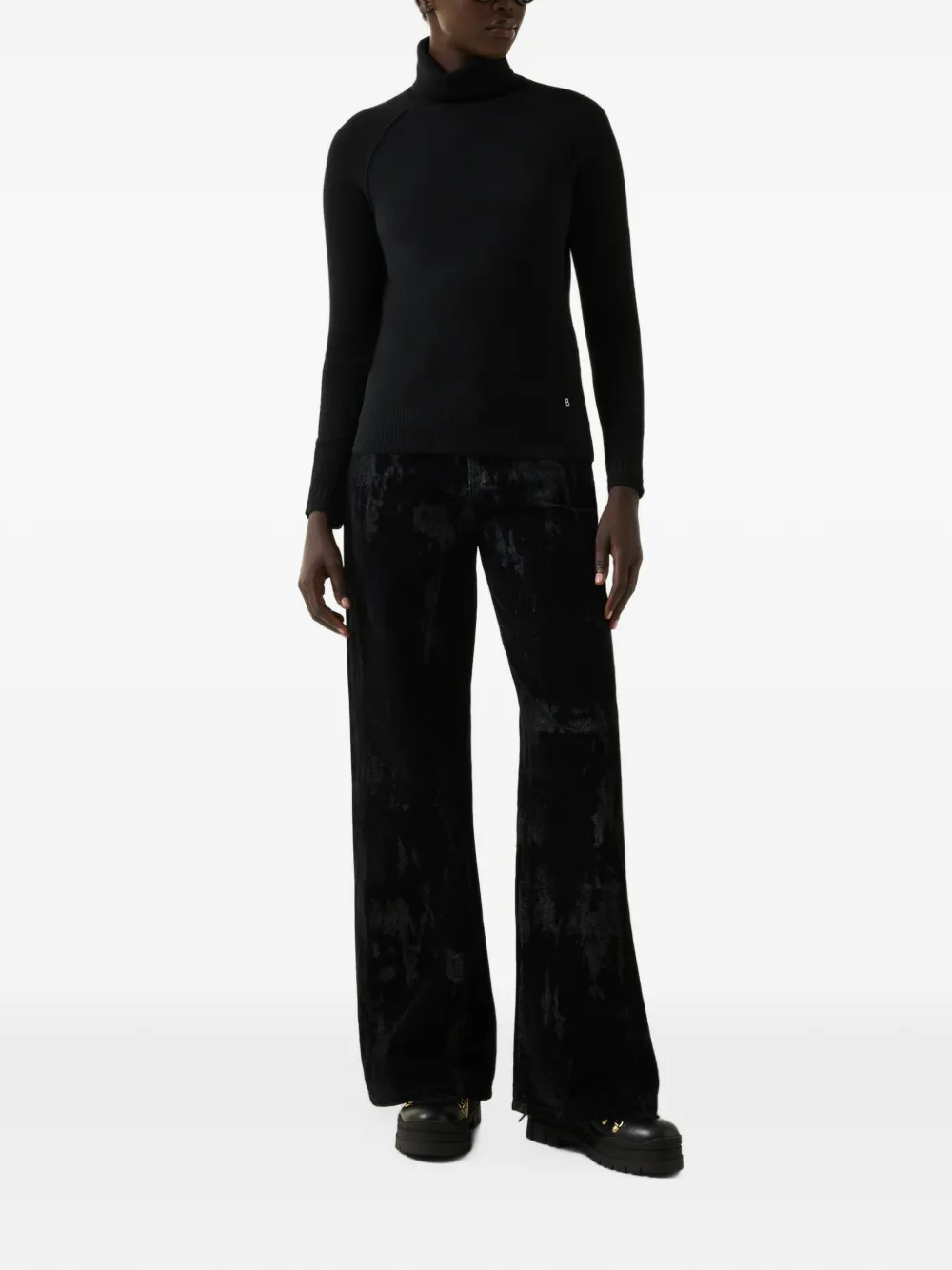 BOGNER Vaiana roll-neck sweater Zwart