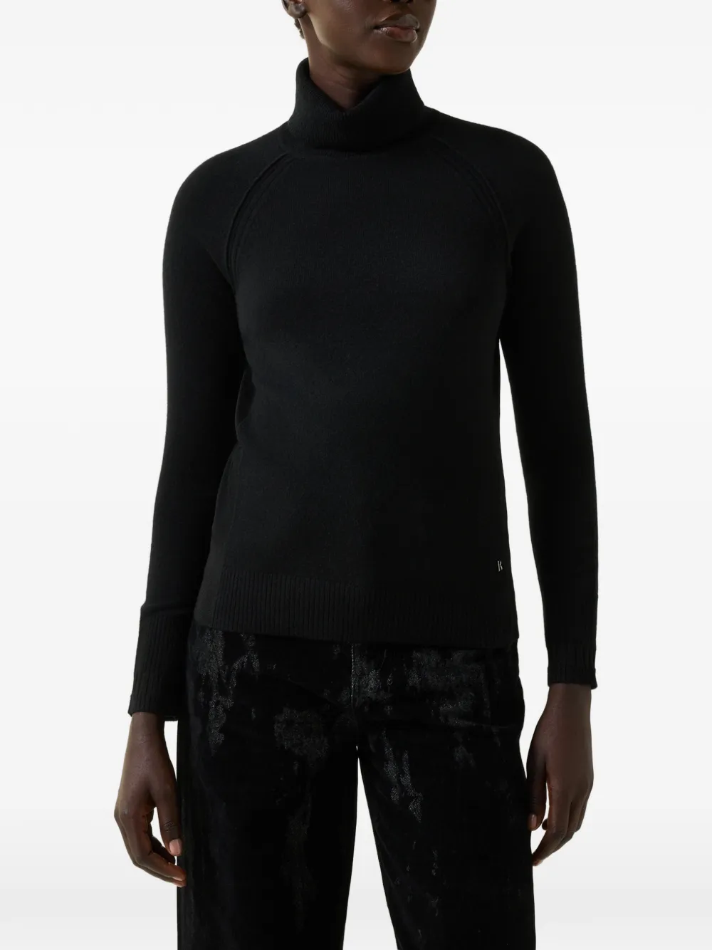 BOGNER Vaiana roll-neck sweater Zwart