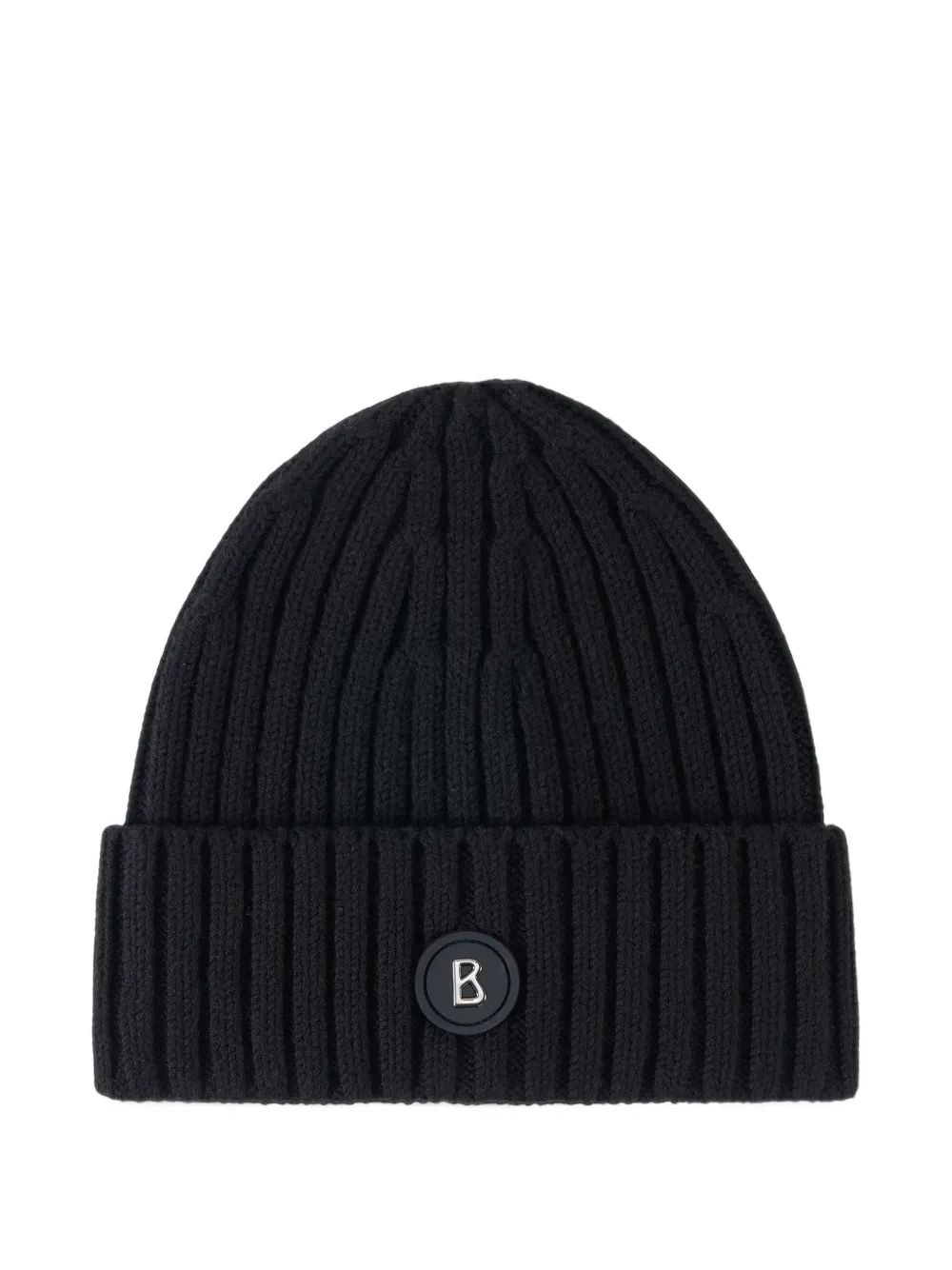 BOGNER Bony logo-patch beanie hat Zwart