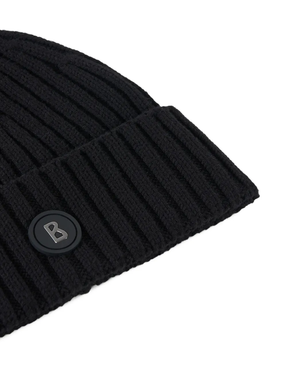 BOGNER Bony logo-patch beanie hat Zwart