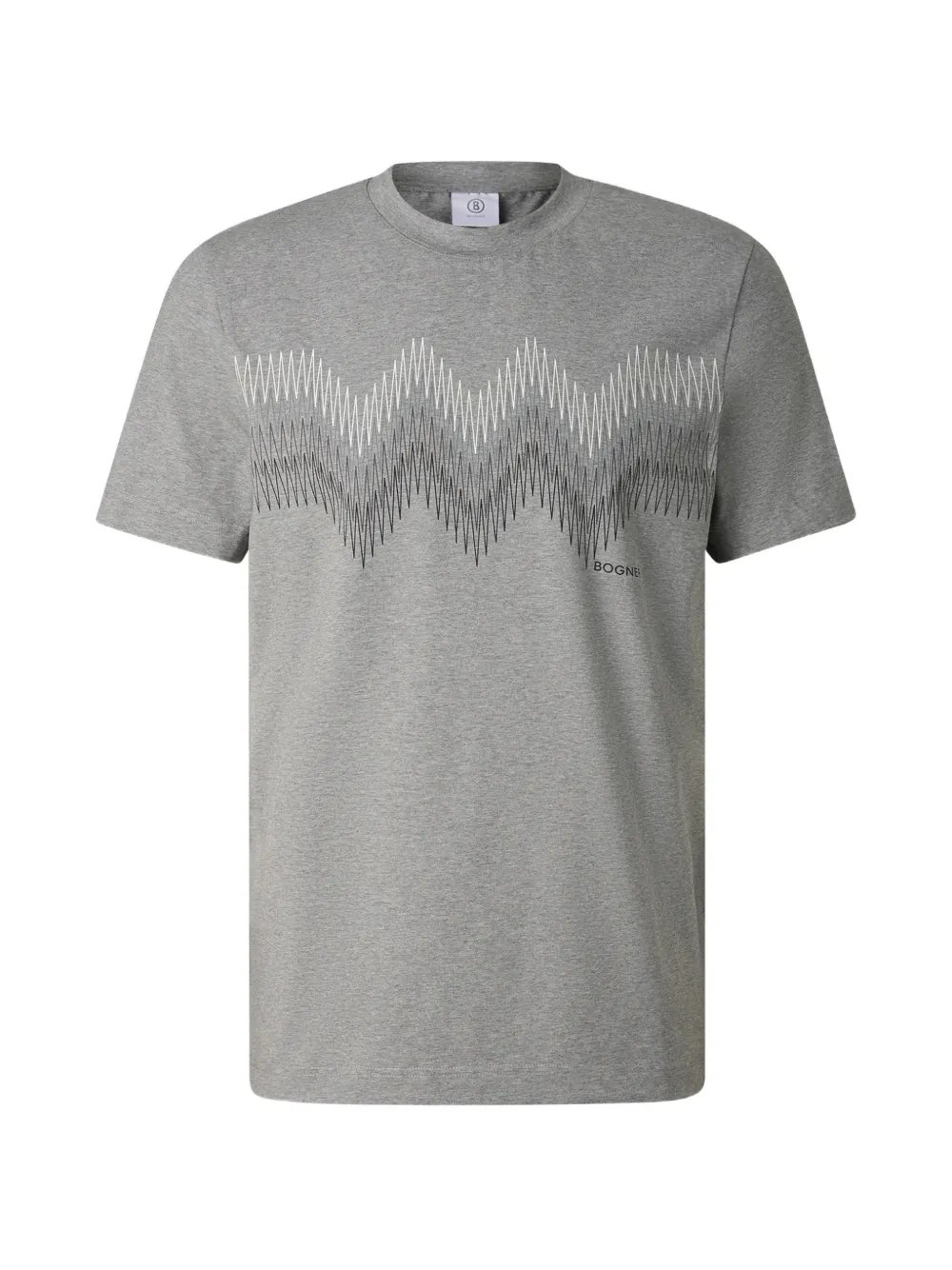 BOGNER Ryan cotton-blend T-shirt Grijs