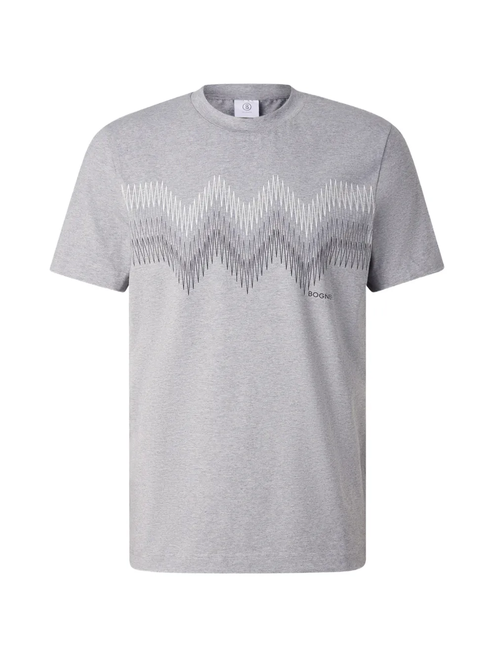 BOGNER Ryan cotton-blend T-shirt Grijs