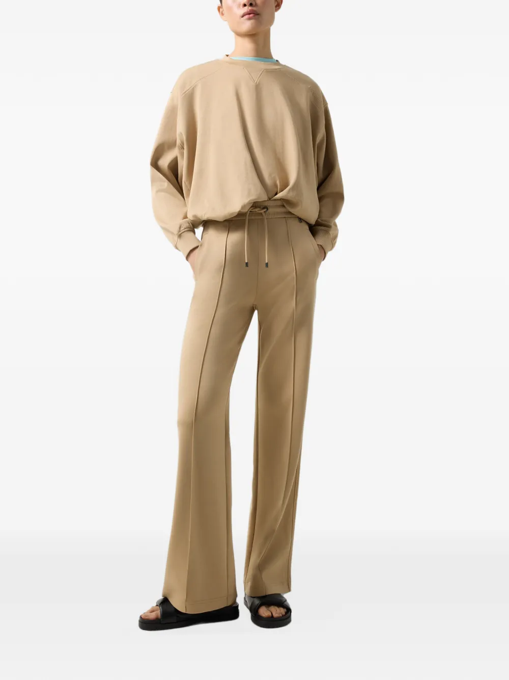 BOGNER Cassie drawstring track pants Beige