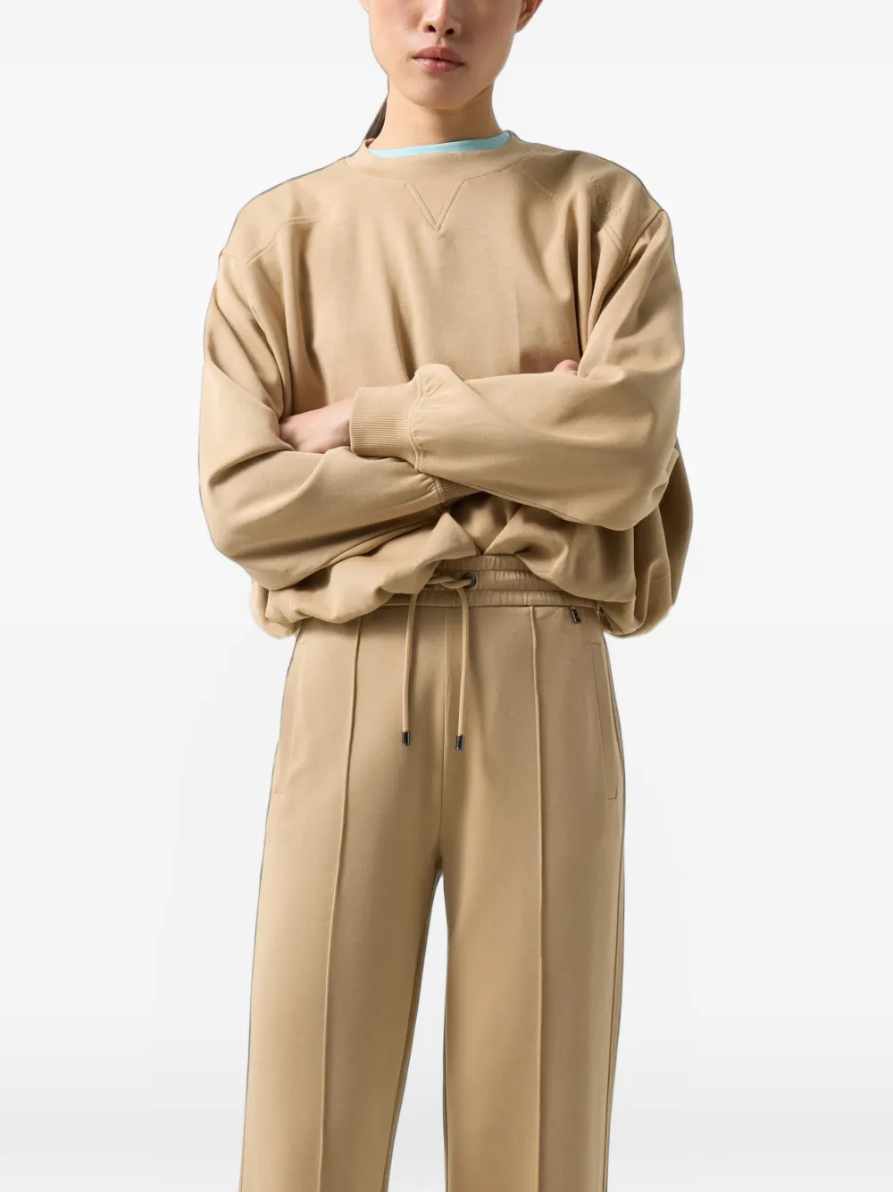 BOGNER Cassie drawstring track pants Beige