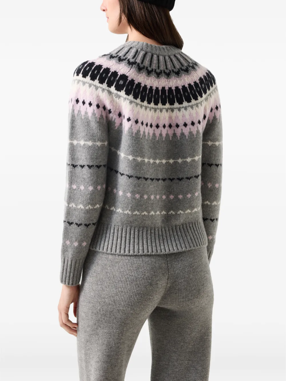 BOGNER Ina Norwegian-design sweater Grijs