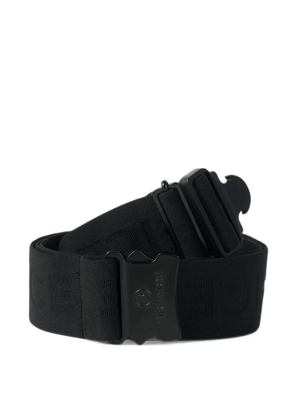 BOGNER FIRE+ICE Joe logo-jacquard belt Zwart