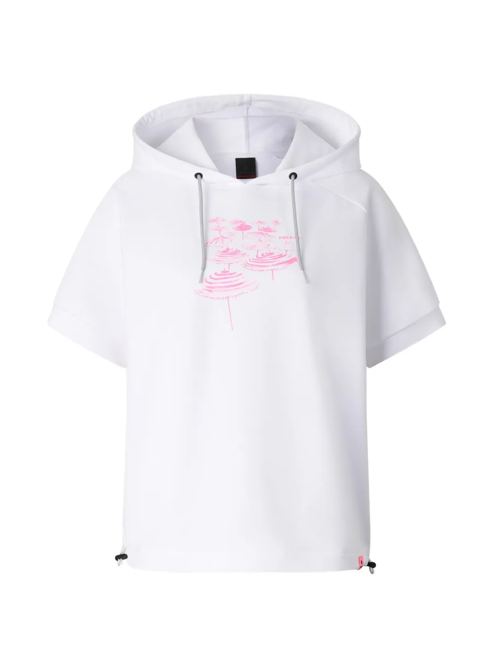 BOGNER FIRE+ICE Sharon short-sleeve hoodie - Weiß