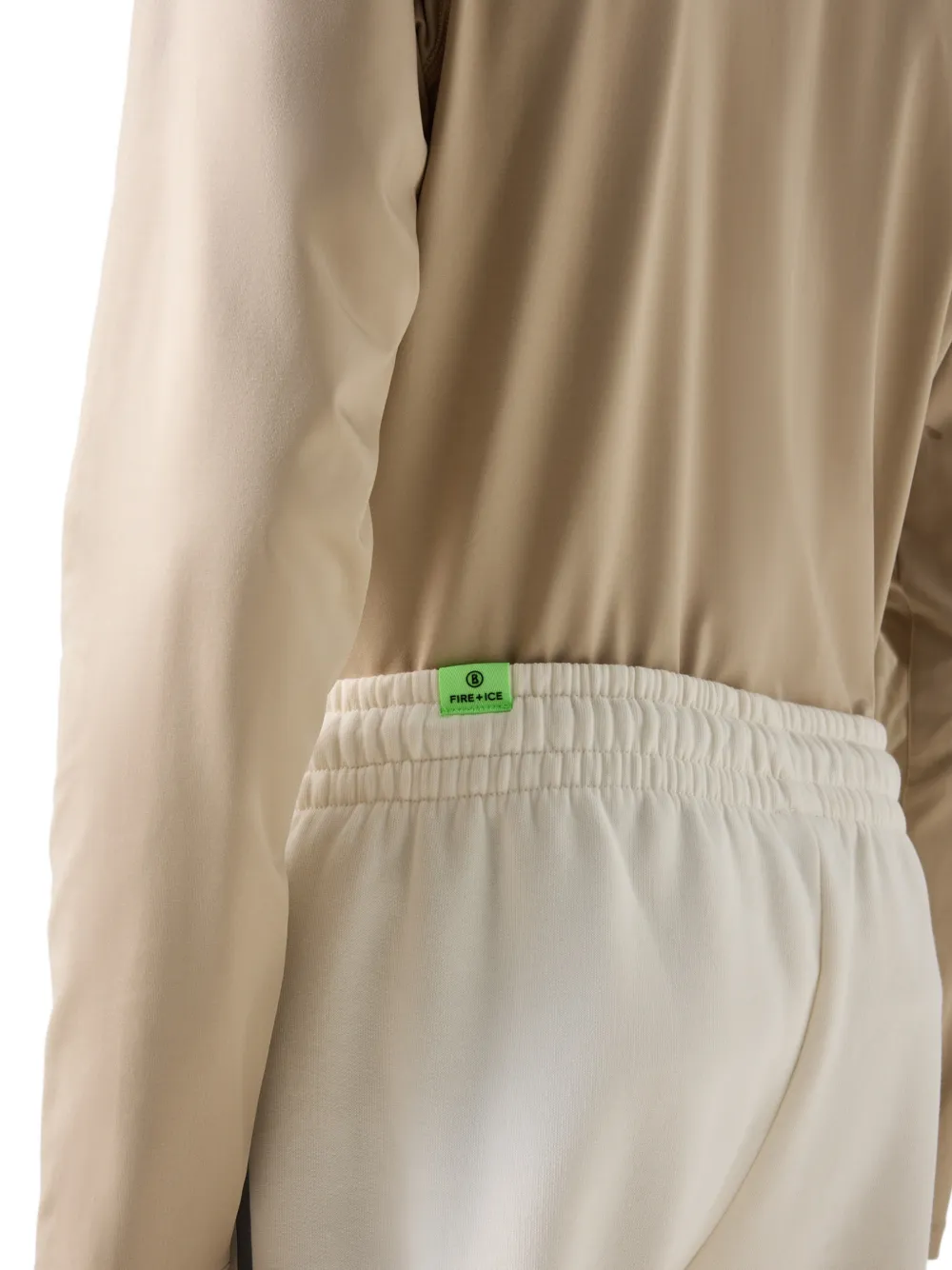 BOGNER FIRE+ICE Fadi logo-print track pants Beige