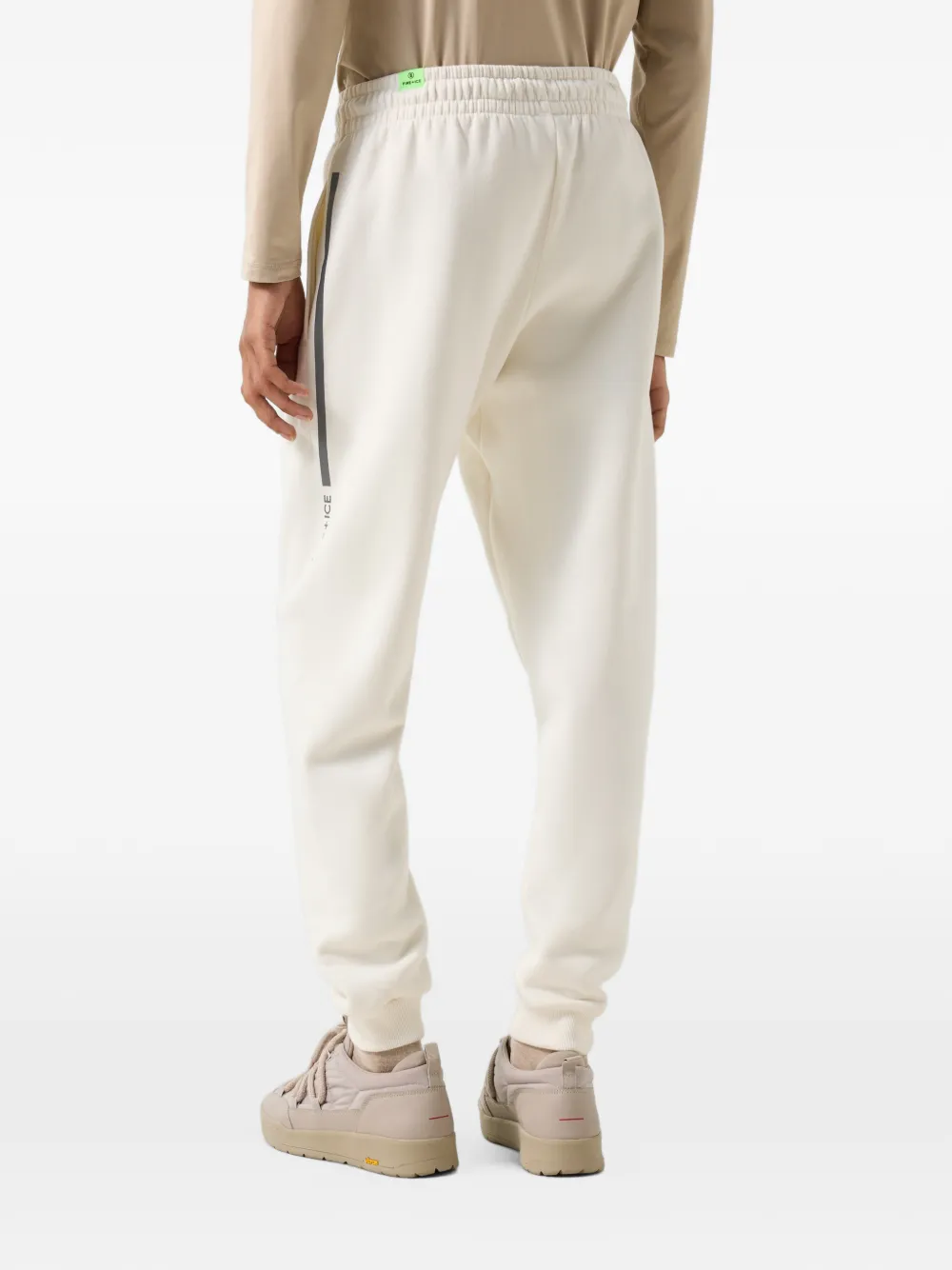 BOGNER FIRE+ICE Fadi logo-print track pants Beige