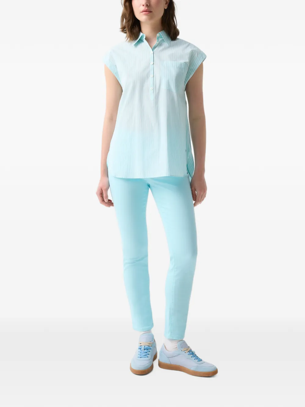 BOGNER Hunter striped blouse Blauw