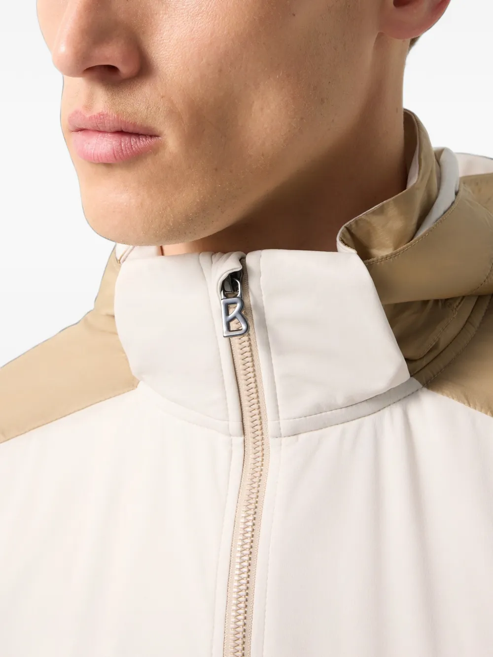 BOGNER Cagri panelled performance jacket Beige
