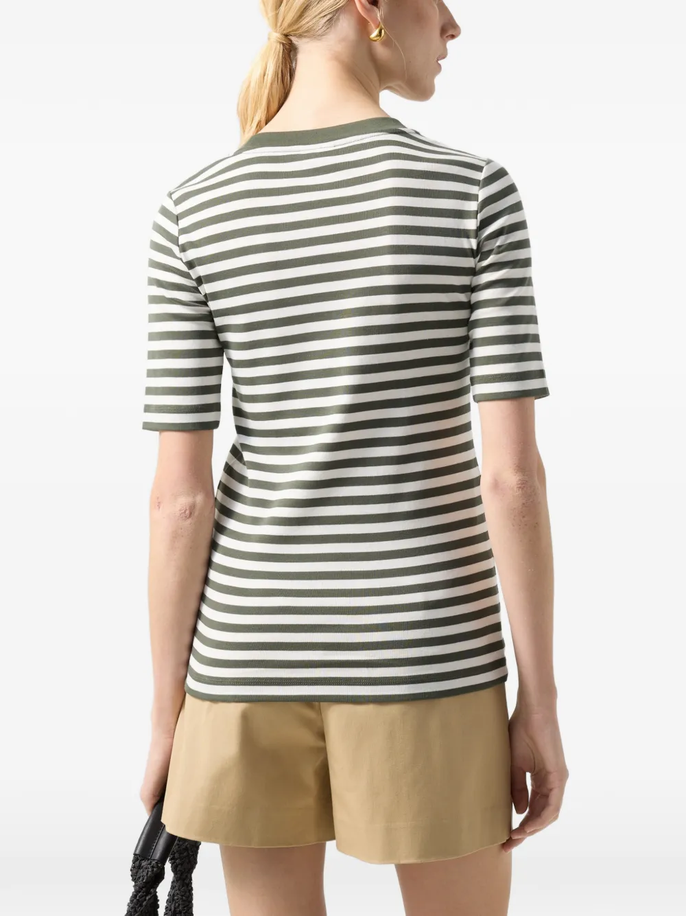 BOGNER Nikini striped T-shirt Groen