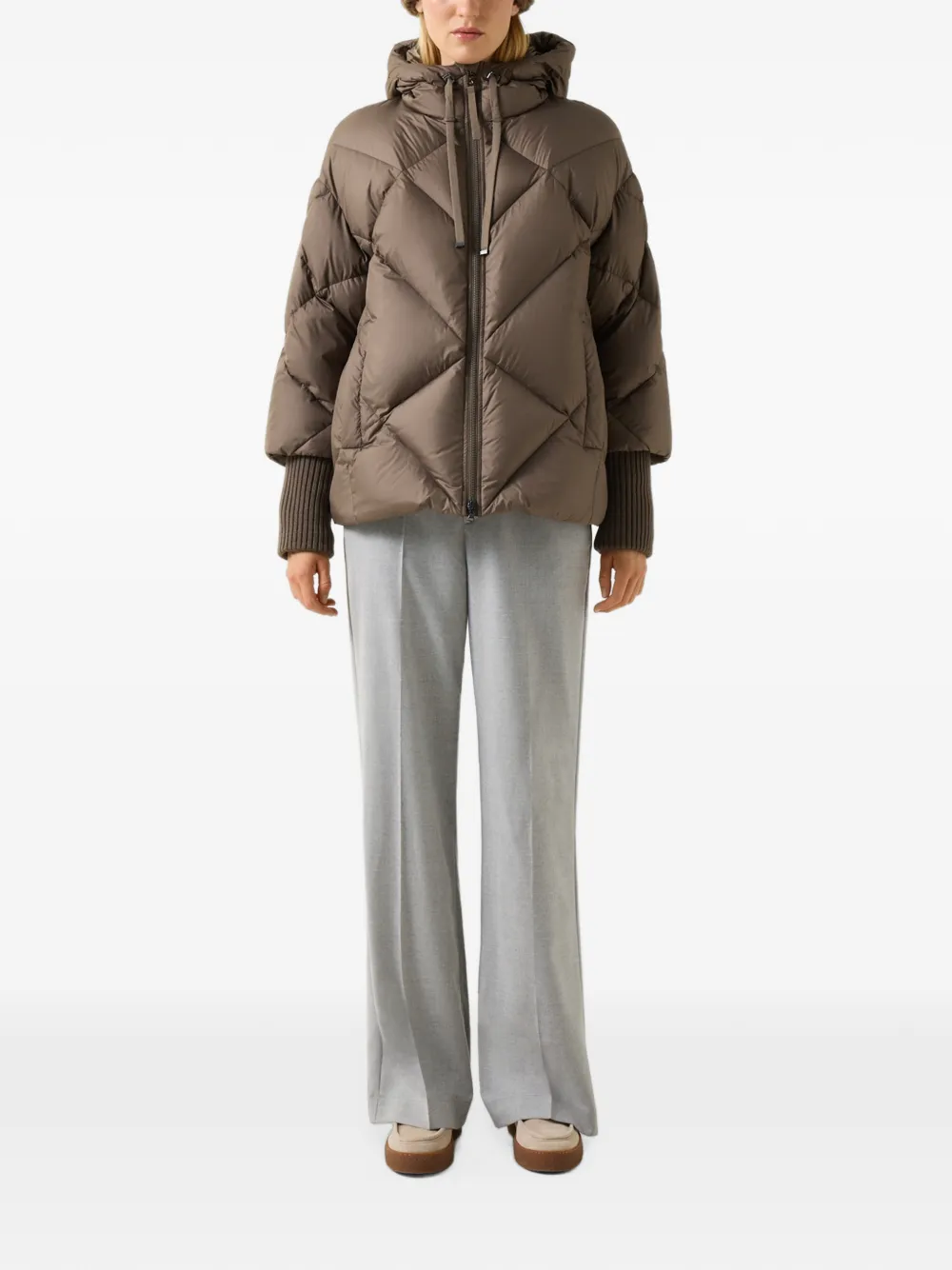 BOGNER Sheryl diamond-quilted jacket Bruin