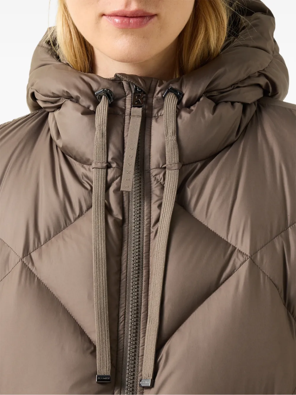 BOGNER Sheryl diamond-quilted jacket Bruin