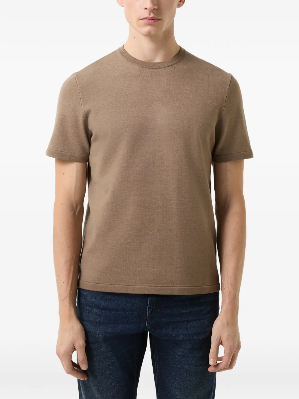 BOGNER Ohio knit T-shirt Bruin