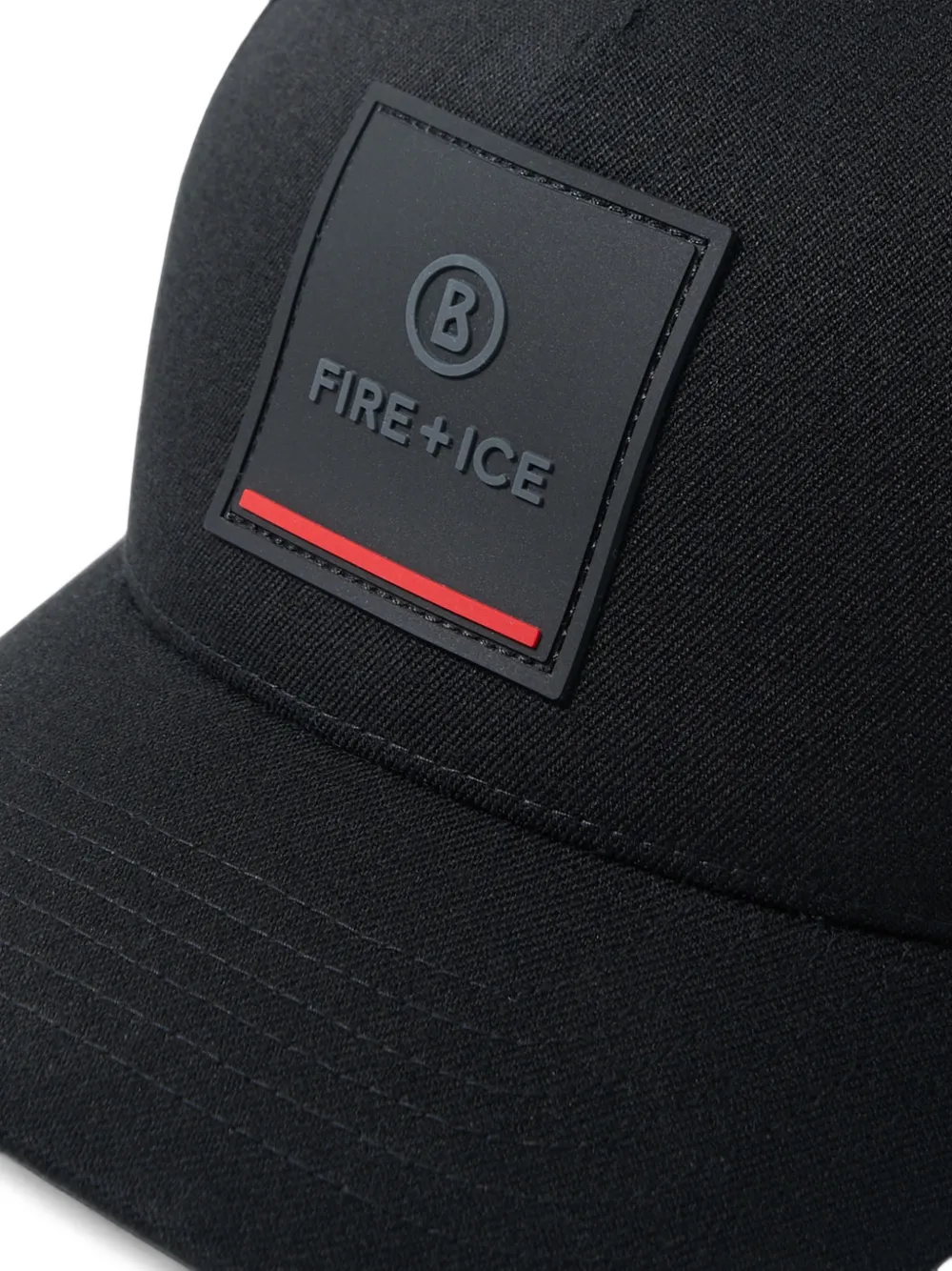 BOGNER FIRE+ICE Moray logo-patch cap Zwart