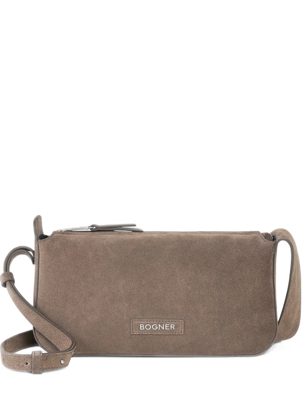 BOGNER sac porté épaule Loges Yael avec pochette logo - Marron BOGNER sac porté épaule Loges Yael avec pochette logo - Marron