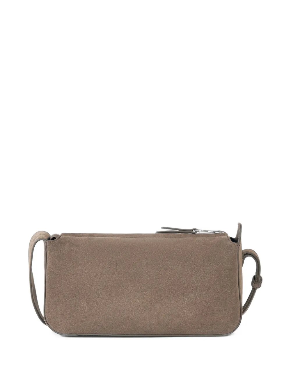 BOGNER Loges Yael suede logo-pouch shoulder bag Bruin