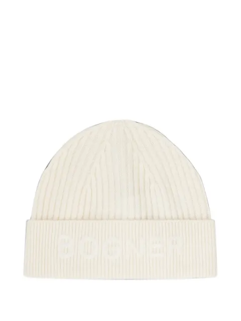 BOGNER Rio ribbed-knit beanie hat