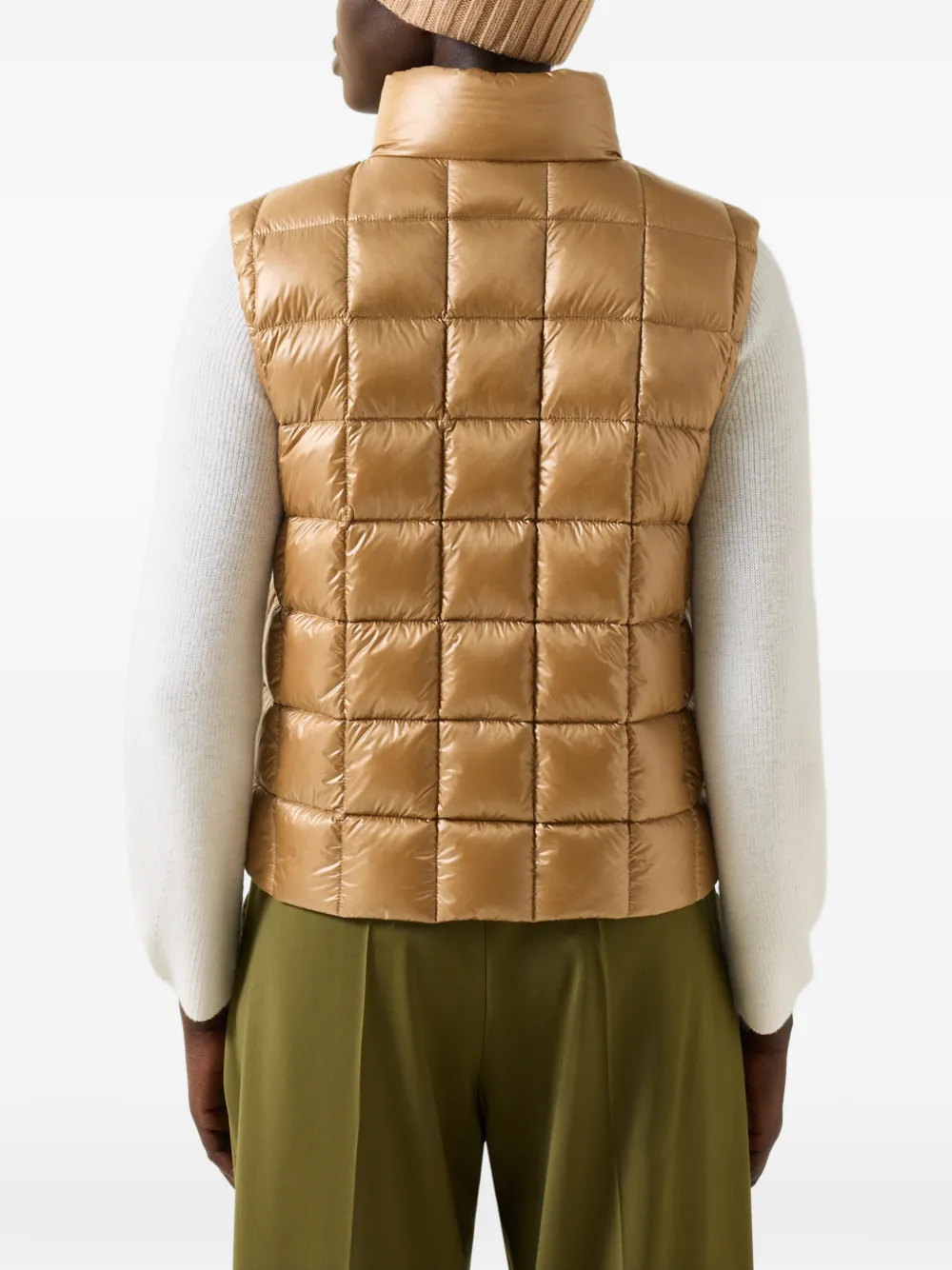 BOGNER Milly quilted gilet Beige