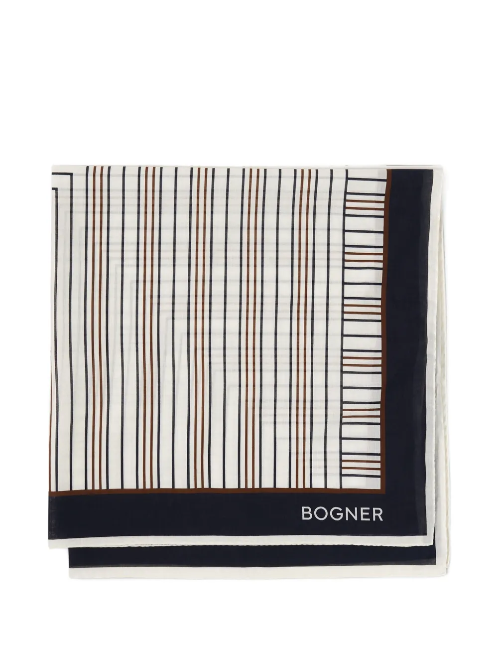 BOGNER Misuri cotton scarf Wit