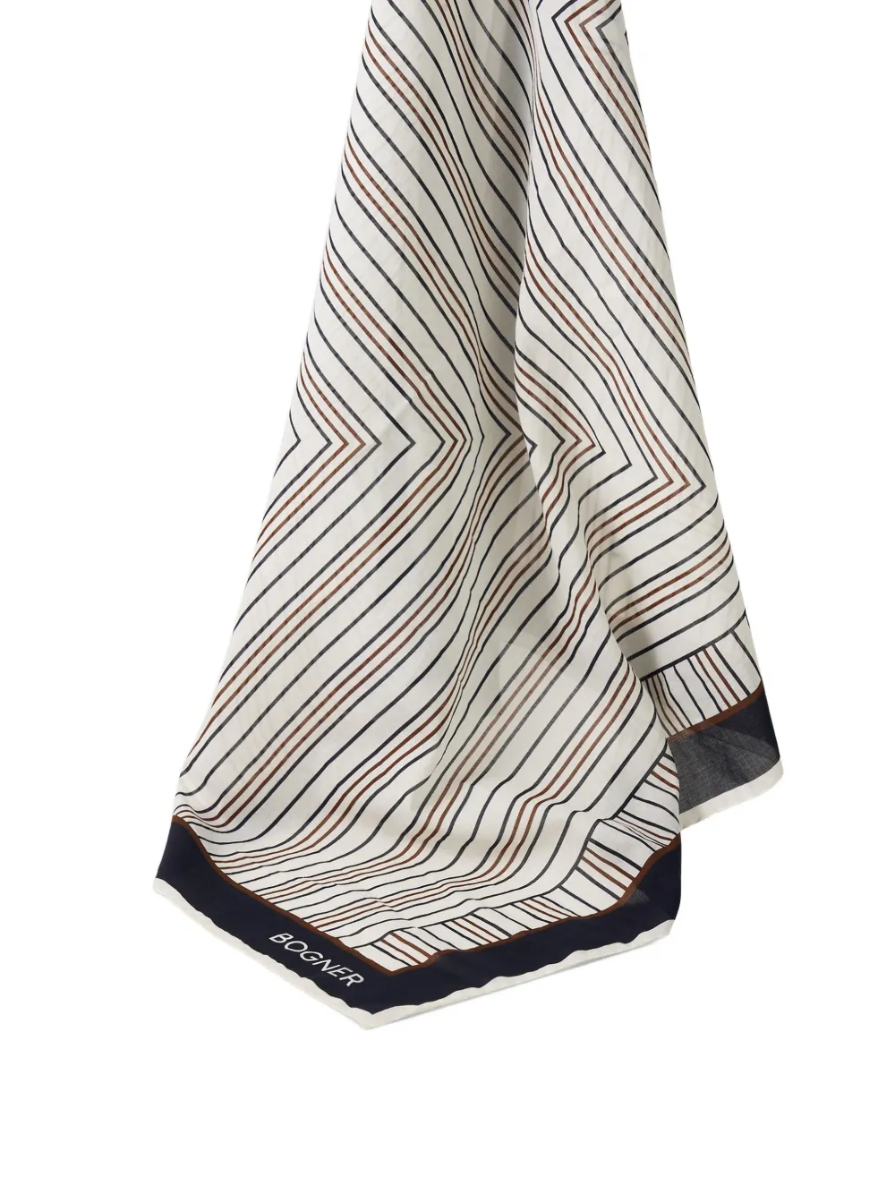 BOGNER Misuri cotton scarf Wit